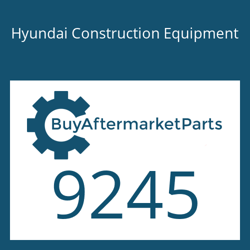 Hyundai Construction Equipment 9245 - SPACER