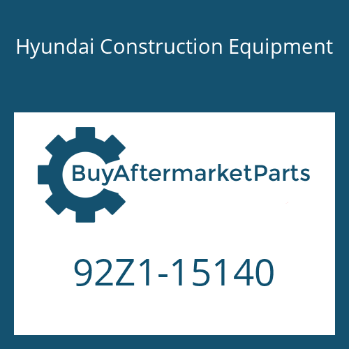 Hyundai Construction Equipment 92Z1-15140 - DECAL-MODEL NAME