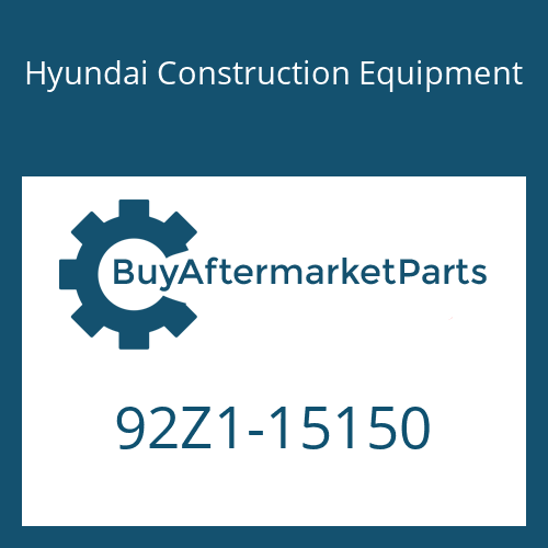 Hyundai Construction Equipment 92Z1-15150 - DECAL-MODEL NAME