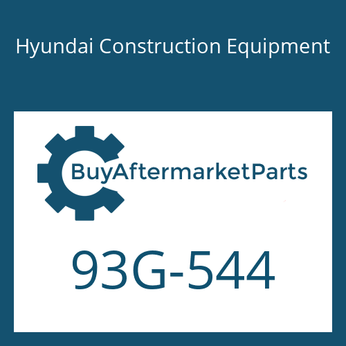 Hyundai Construction Equipment 93G-544 - SCREW