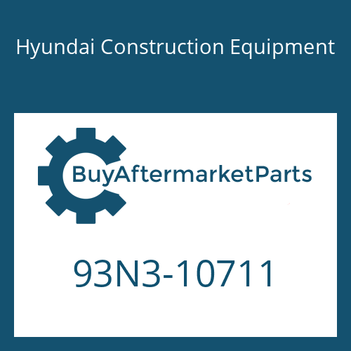 93N3-10711 Hyundai Construction Equipment DECAL-SVC INSTRUCTION