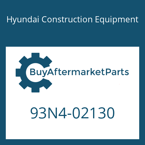 Hyundai Construction Equipment 93N4-02130 - DECAL-LIFT CHART