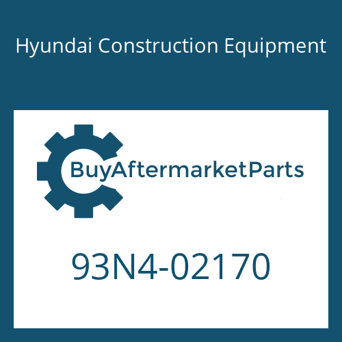 Hyundai Construction Equipment 93N4-02170 - DECAL-LIFT CHART