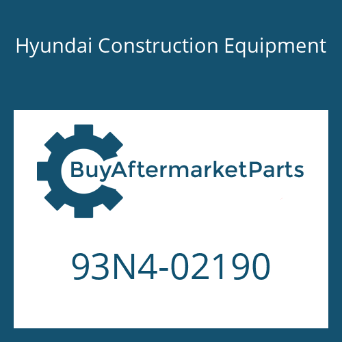 Hyundai Construction Equipment 93N4-02190 - DECAL-LIFT CHART