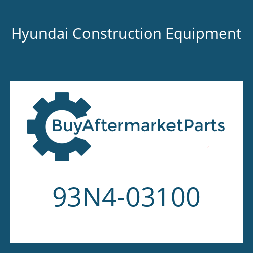 Hyundai Construction Equipment 93N4-03100 - DECAL KIT-LIFT CHART