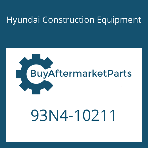 Hyundai Construction Equipment 93N4-10211 - DECAL-MODEL NAME