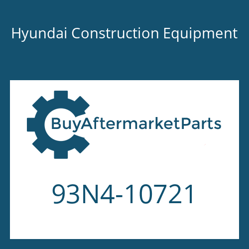 Hyundai Construction Equipment 93N4-10721 - DECAL-SVC INSTRUCTION