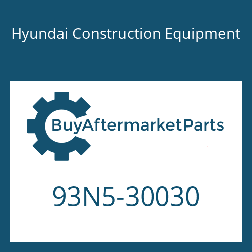 Hyundai Construction Equipment 93N5-30030 - CATALOG-PARTS