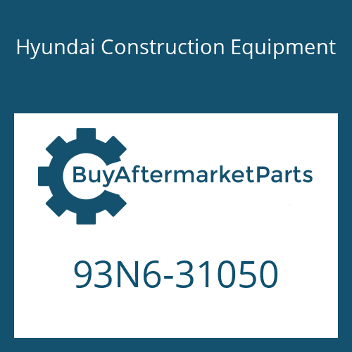 Hyundai Construction Equipment 93N6-31050 - MANUAL-SERVICE