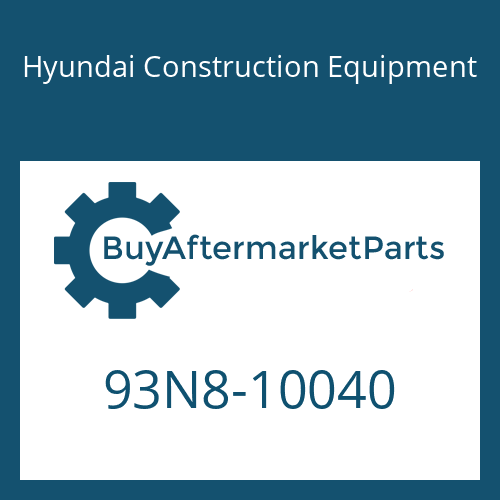 Hyundai Construction Equipment 93N8-10040 - DECAL-MODEL NAME RH