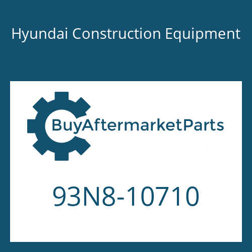 Hyundai Construction Equipment 93N8-10710 - DECAL-SERVICE INSTRUCTION
