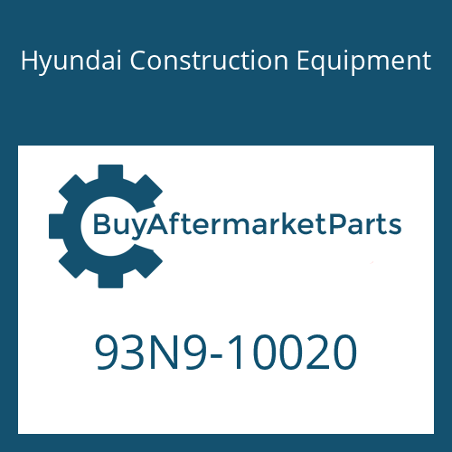 93N9-10020 Hyundai Construction Equipment DECAL-MODEL NAME RH