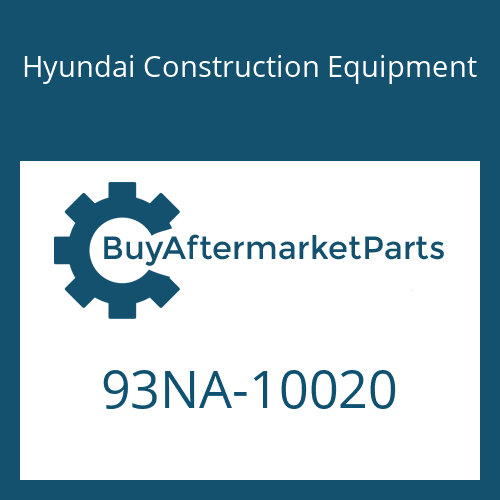 Hyundai Construction Equipment 93NA-10020 - DECAL-MODEL NAME RH