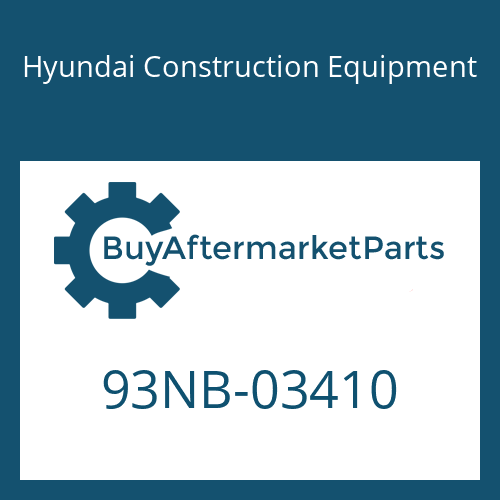 Hyundai Construction Equipment 93NB-03410 - DECAL-LIFTING CHART
