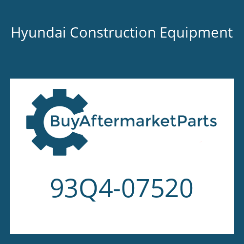 Hyundai Construction Equipment 93Q4-07520 - DECAL-BAND RR