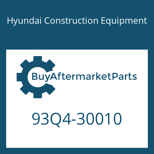 Hyundai Construction Equipment 93Q4-30010 - OPERATOR MANUAL