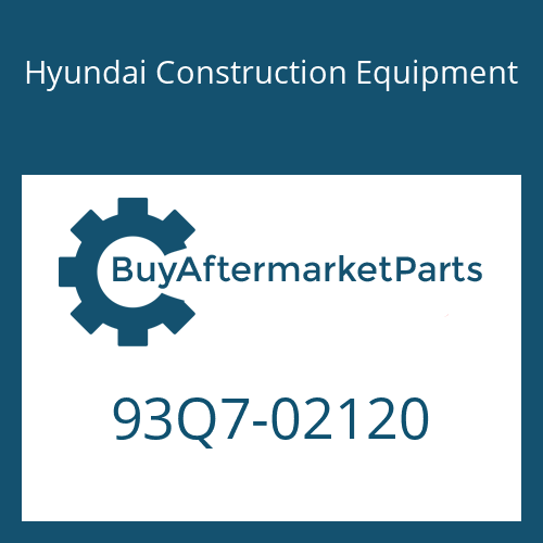 93Q7-02120 Hyundai Construction Equipment LIFTING CHART