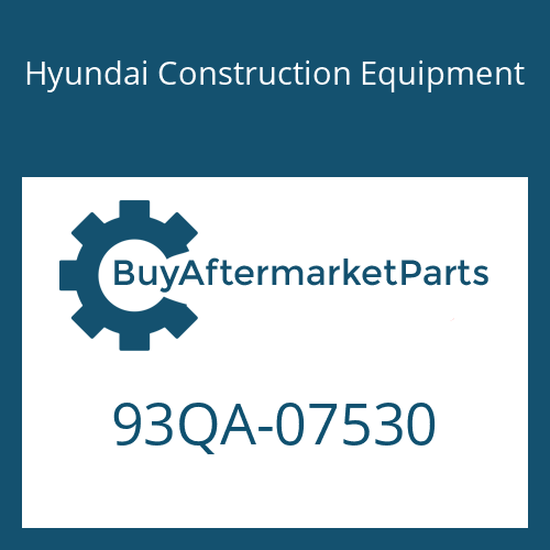 Hyundai Construction Equipment 93QA-07530 - DECAL-BAND FR LH