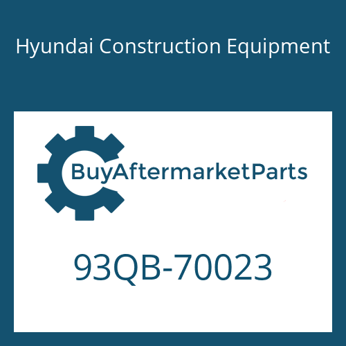 93QB-70023 Hyundai Construction Equipment DECAL KIT(B)