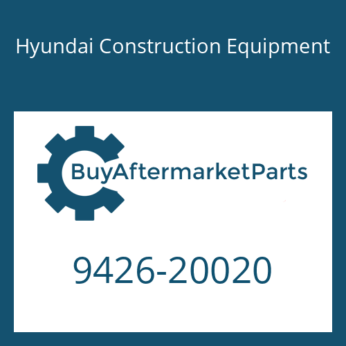 Hyundai Construction Equipment 9426-20020 - WASHER