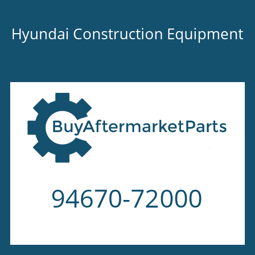 Hyundai Construction Equipment 94670-72000 - SENSOR-OVER HEAT WARING