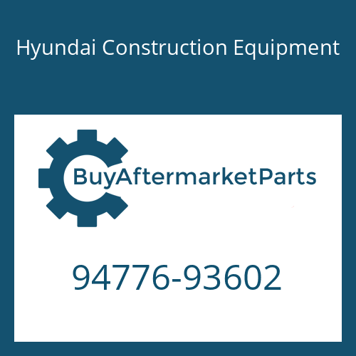 Hyundai Construction Equipment 94776-93602 - CONNECTOR