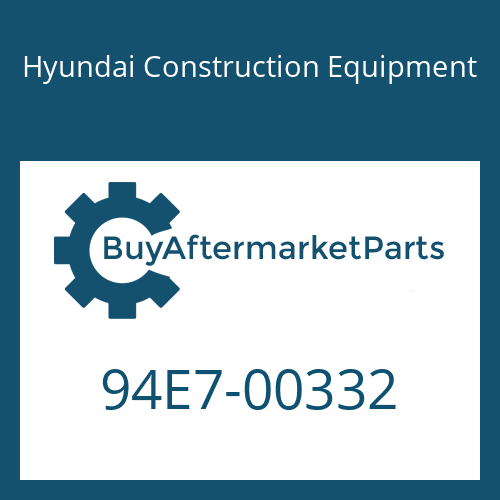 Hyundai Construction Equipment 94E7-00332 - DECAL KIT(B)