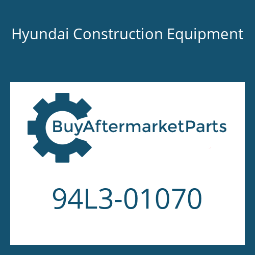 Hyundai Construction Equipment 94L3-01070 - DECAL-TRADEMARK