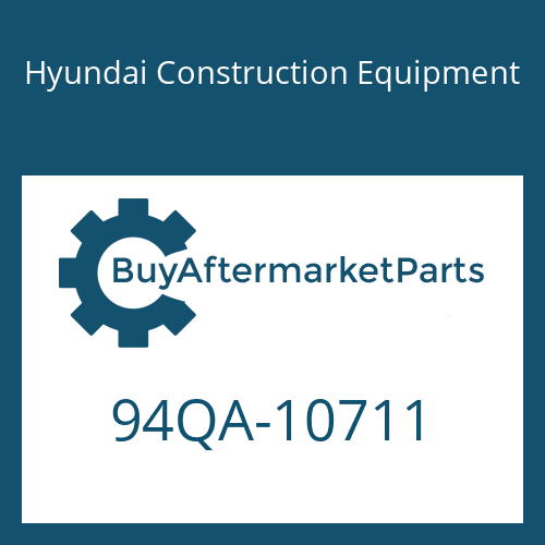 Hyundai Construction Equipment 94QA-10711 - DECAL-SERVICE INSTRUCTION