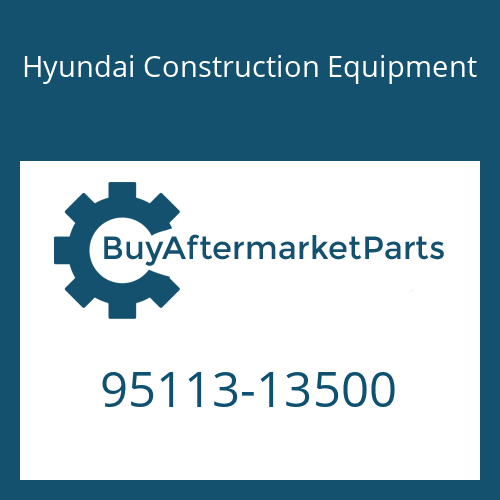 Hyundai Construction Equipment 95113-13500 - O-RING