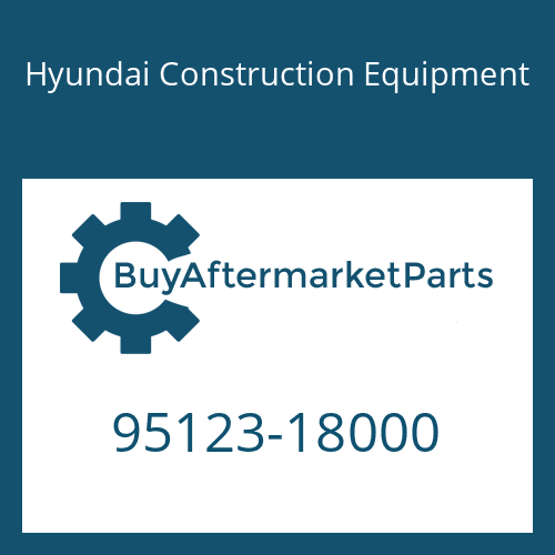 Hyundai Construction Equipment 95123-18000 - O-RING