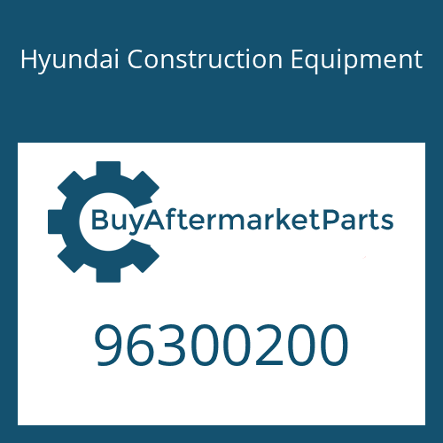 Hyundai Construction Equipment 96300200 - HOSE-DRAIN