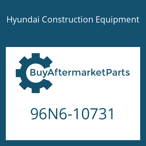 Hyundai Construction Equipment 96N6-10731 - DECAL-SPECIFICATION