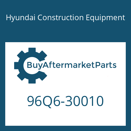 Hyundai Construction Equipment 96Q6-30010 - OPERATORS MANUAL