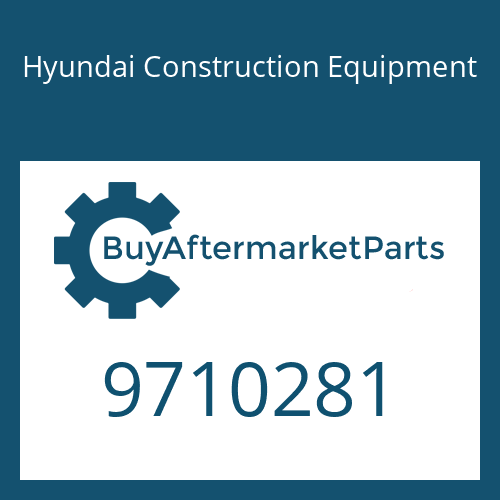 9710281 Hyundai Construction Equipment CLIP