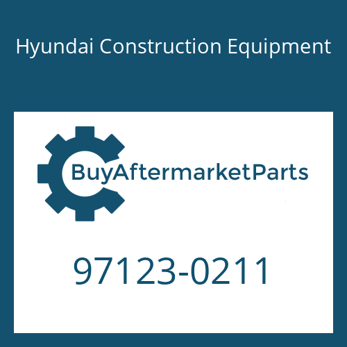 Hyundai Construction Equipment 97123-0211 - PLUG