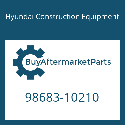 98683-10210 Hyundai Construction Equipment PART MANUAL,E/G(S6S-DT)