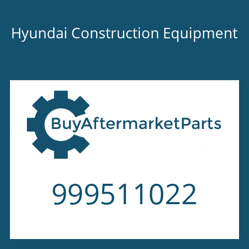 Hyundai Construction Equipment 999511022 - WASHER