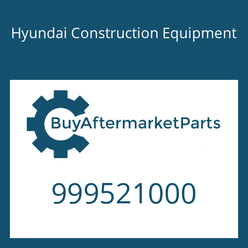 Hyundai Construction Equipment 999521000 - WASHER