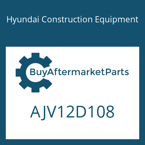 Hyundai Construction Equipment AJV12D108 - PLUG,R/CONTROL LEVER