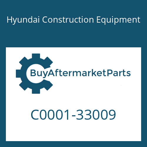 Hyundai Construction Equipment C0001-33009 - CAP