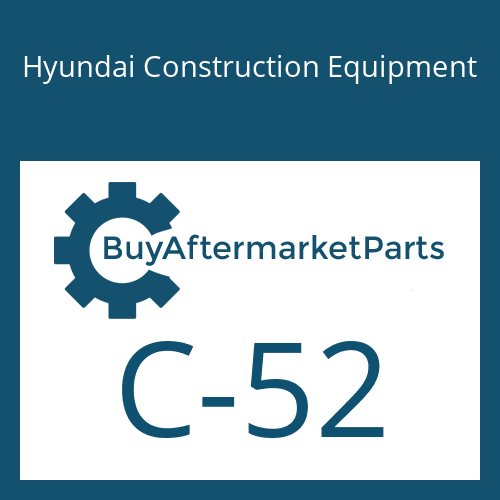 Hyundai Construction Equipment C-52 - RING-SNAP