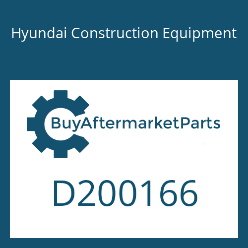 Hyundai Construction Equipment D200166 - STEEL BALL