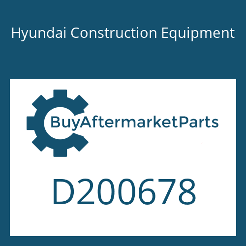 Hyundai Construction Equipment D200678 - SPRING PIN