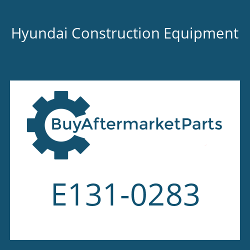 Hyundai Construction Equipment E131-0283 - PLATE