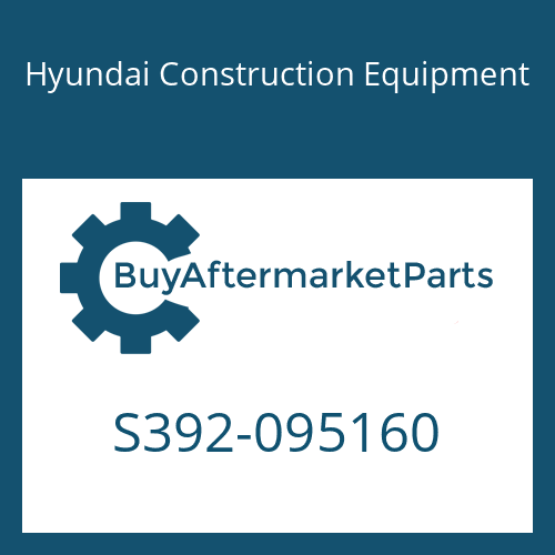 S392-095160 Hyundai Construction Equipment SHIM-ROUND 2.0