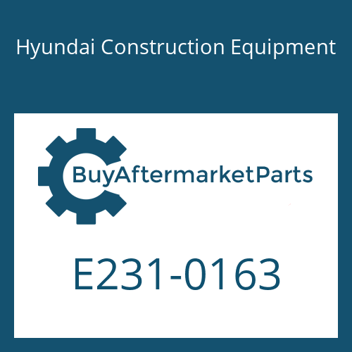 Hyundai Construction Equipment E231-0163 - PIPE ASSY