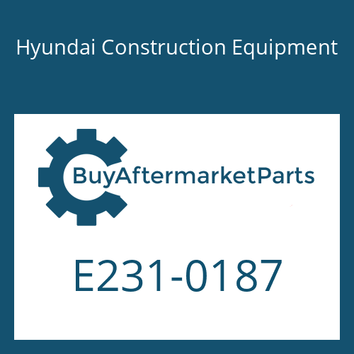 Hyundai Construction Equipment E231-0187 - HOSE ASSY-HYD