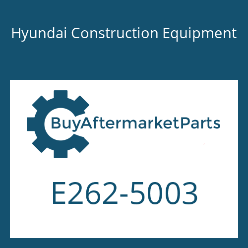 Hyundai Construction Equipment E262-5003 - BRACKET
