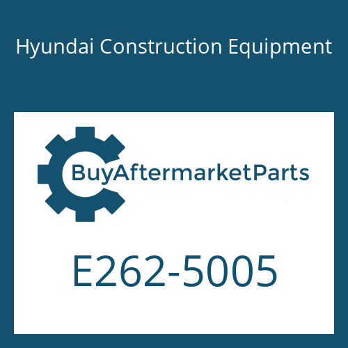 Hyundai Construction Equipment E262-5005 - PIN-JOINT